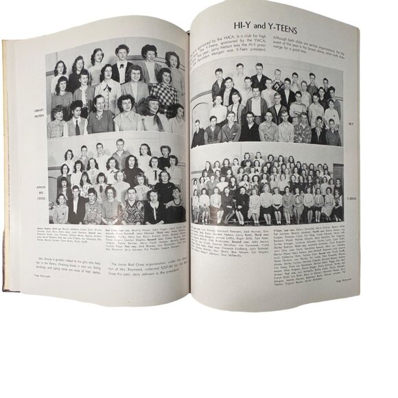 Vintage 1948 Humboldt High School Yearbook St. Paul Minnesota HC Memorabilia VTG - Picture 14 of 16